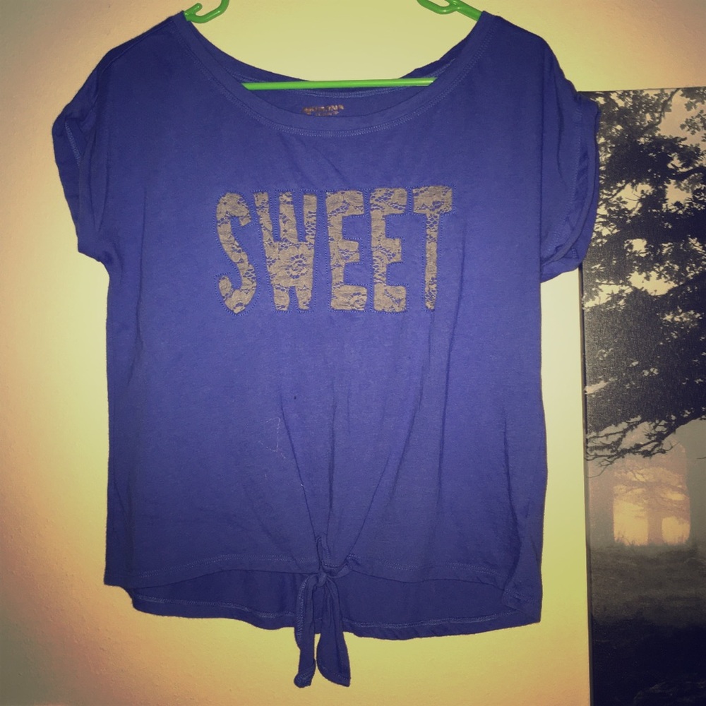 90’s Vintage Absolutely “SWEET” Tie Festival Tee!!